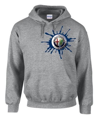 Felpa con cappuccio alfa - con,