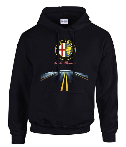 Felpa con cappuccio alfa romeo - con,