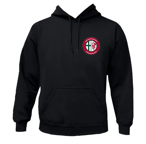Felpa pullover alfa - pullover, nera