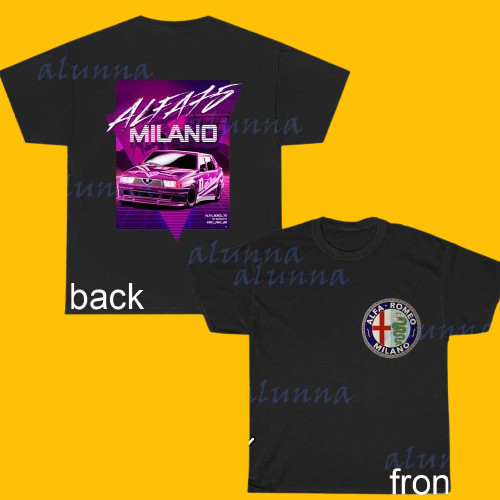 Shirt americana logo alfa - t-shirt,
