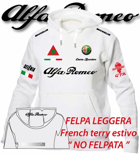 Felpa leggera printed alfa - printed,