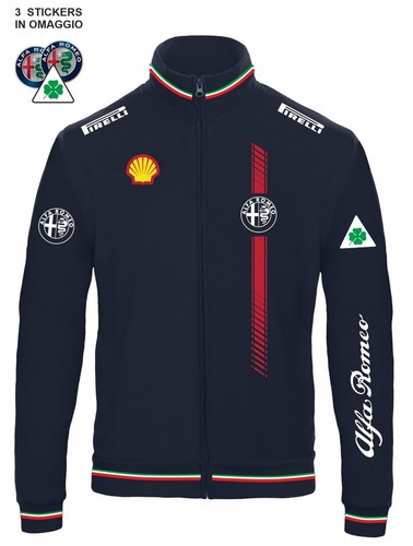Felpa full zip - alfa, romeo