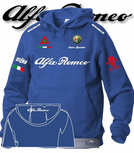 Felpa hoodie printed - , alfa